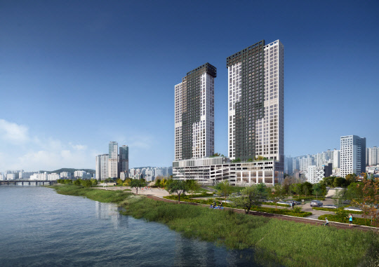 울산 태화강 아이파크 투시도. <HDC현대산업개발 제공>